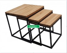 Jafra - Ławy Vintage TI 005B (zestaw 3 stolików)